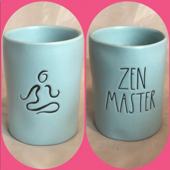 Rae Dunn Other - RAE DUNN Scented Candle-ZEN MASTER Crystal Marine-Handmade Pottery-Soft blue